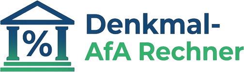 Denkmal-AfA Rechner Logo – Steuerliche Abschreibung für Denkmalimmobilien